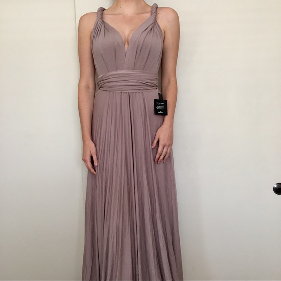 Lulus Dresses & Skirts - Lulus Taupe Maxi Dress